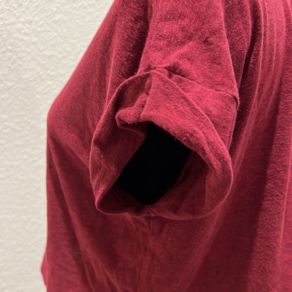 Red crop top tee - Picture 3 of 4